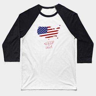 4th of july usa Baseball T-Shirt